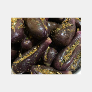 ترشی بادمجان شکم پر خانگی