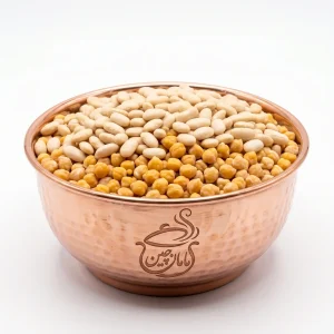 حبوبات پخته آبگوشت
