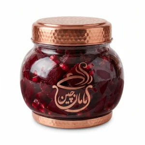 ترشی لبو و انار خانگی