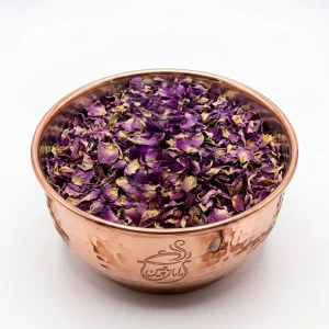 پر گل محمدی خشک